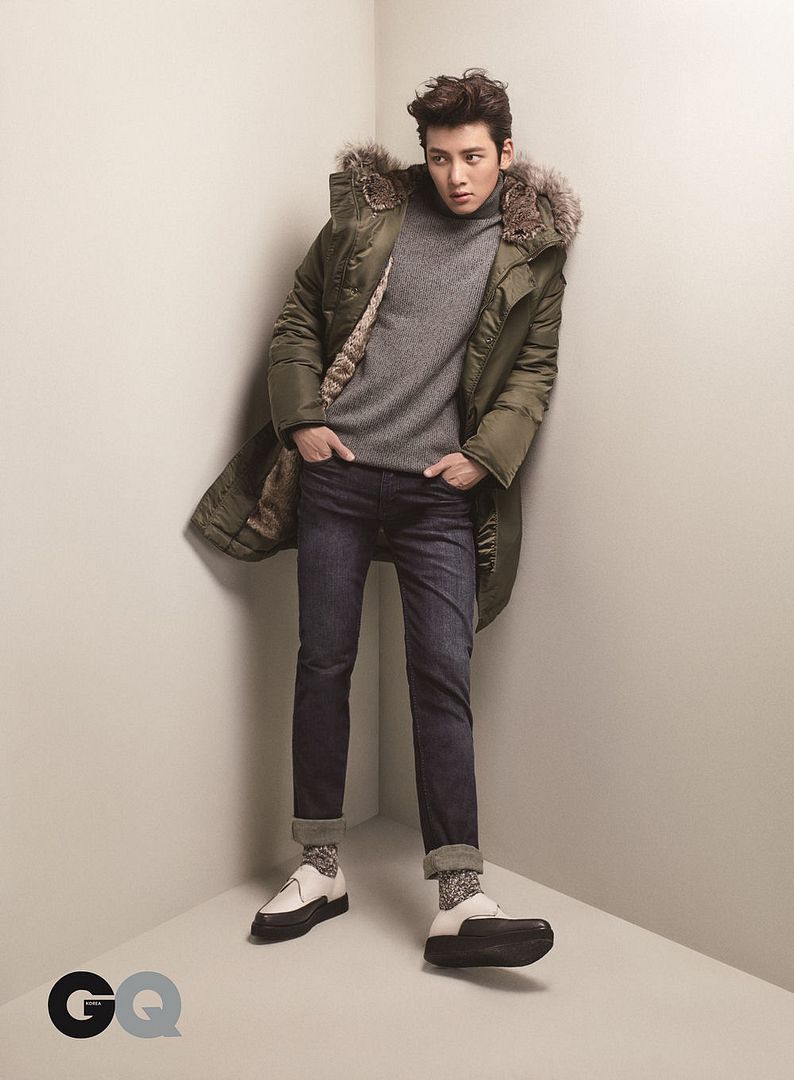 Ji Chang Wook For Calvin Klein in December 2016 Issue Of GQ Couch Kimchi